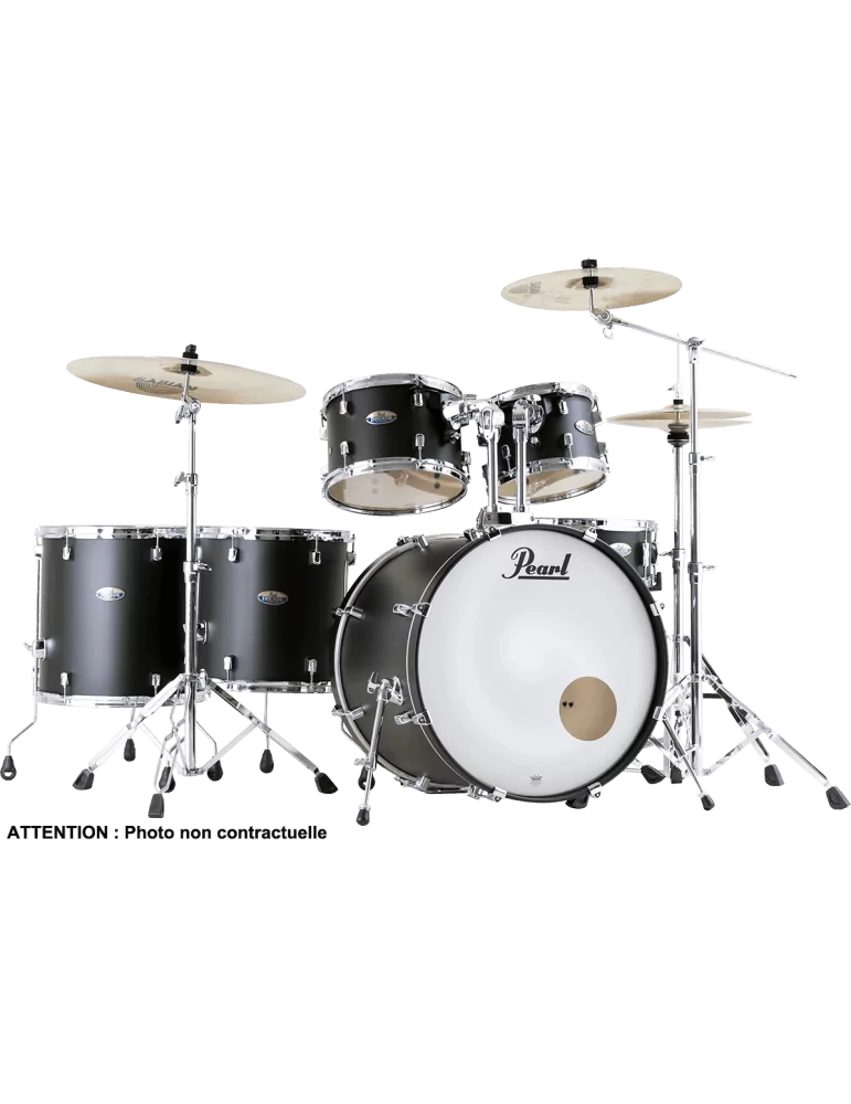  PEARL DMP926SC-227 Hyper Rock 22" 6 tambores - Negro pizarra satinado|MusicGoodDeal 