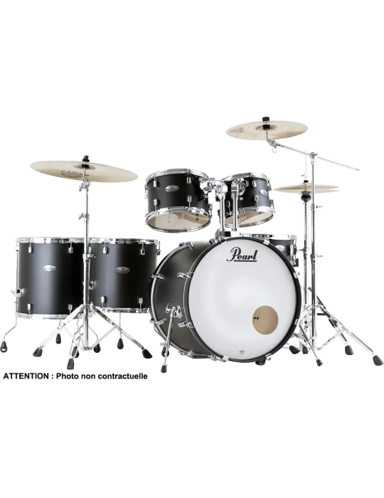  PEARL DMP926SC-227 Hyper Rock 22" 6 tambores - Negro pizarra satinado|MusicGoodDeal 