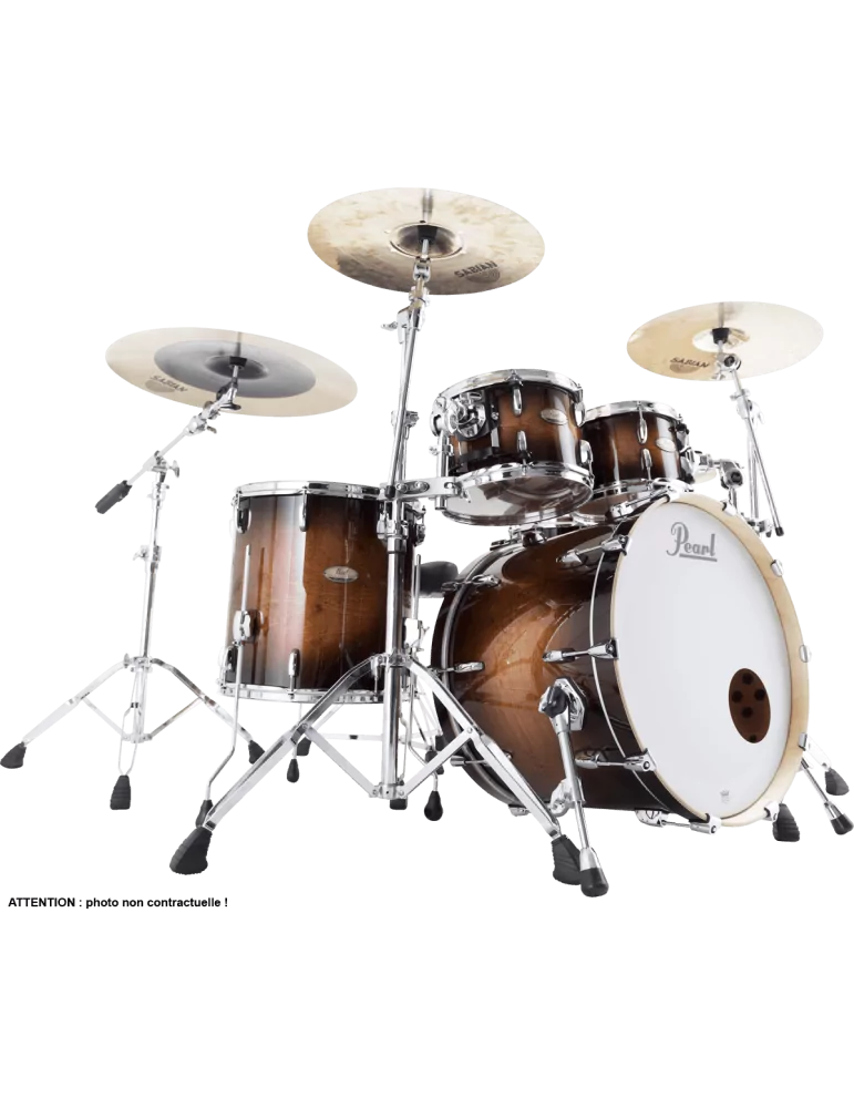  PEARL STS924XSPC-314 Rock 22" 4 tambores - marrón barnwood brillante|MusicGoodDeal 