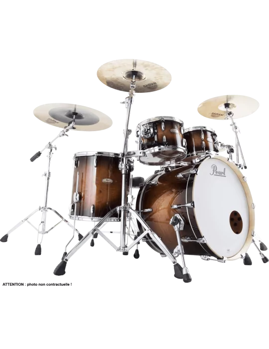  PEARL STS924XSPC-314 Rock 22" 4 tambores - marrón barnwood brillante|MusicGoodDeal 
