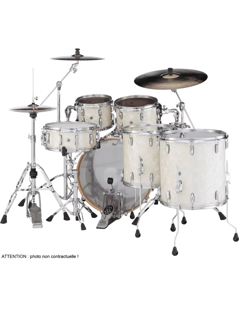  PEARL STS924XSPC-405 Rock 22" 4 tambores - blanco nicotina perla marina|MusicGoodDeal 