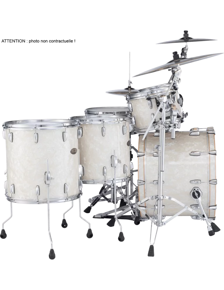 PEARL STS924XSPC-405 Rock 22" 4 tambores - blanco nicotina perla marina|MusicGoodDeal 