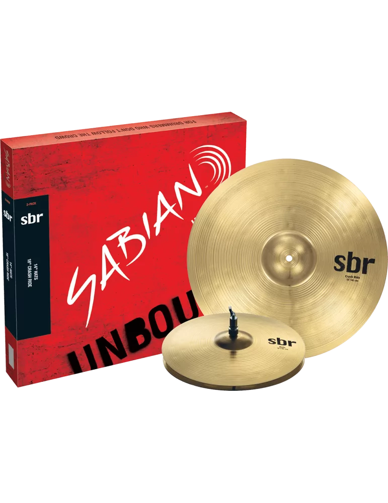  SABIAN SBR5002 Harmonisches Set - 2-Pack 14"-18"|MusicGoodDeal 