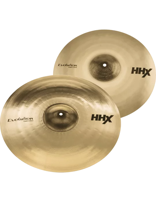  SABIAN 15004XEB Harmonic set - EVOLUTION CRASH PACK 17"-19"|MusicGoodDeal 