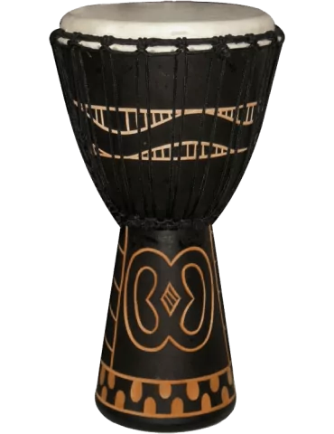  TANGA DA50-7G 10" black carved|MusicGoodDeal 