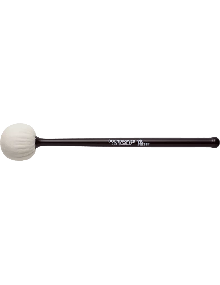  VIC FIRTH BD3 Soundpower - Staccato|MusicGoodDeal 