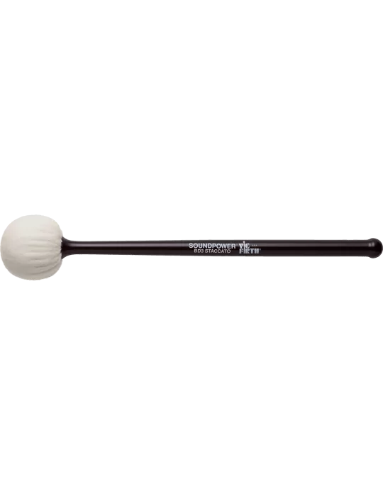 VIC FIRTH BD3 Soundpower - Staccato|MusicGoodDeal 
