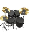  VIC FIRTH MUTEPP7 10", 12", 14", 18", hi-hat and two cymbals mute pack|MusicGoodDeal 
