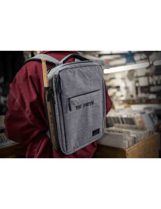  VIC FIRTH PBKPK MOCHILA DE VIAJE GRIS|MusicGoodDeal 