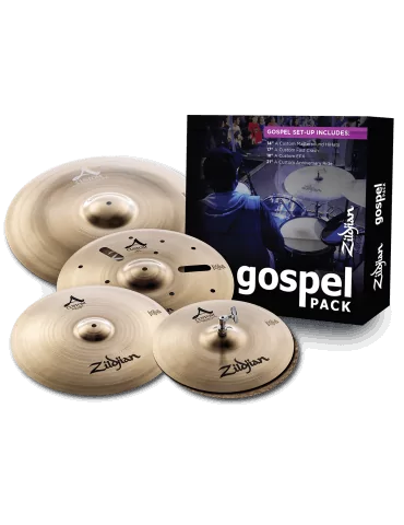  ZILDJIAN AC0801G Pack - Juego de gospel 14"-17"-18"-21"|MusicGoodDeal 