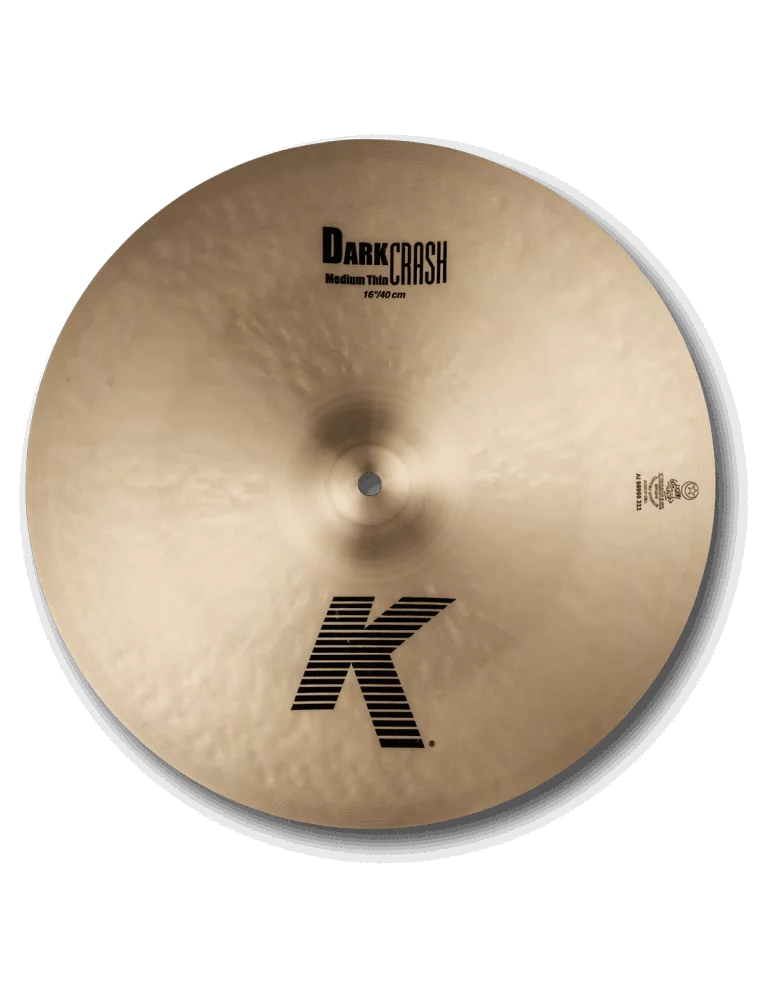  ZILDJIAN K0913 Crash - 16" dark medium thin|MusicGoodDeal 