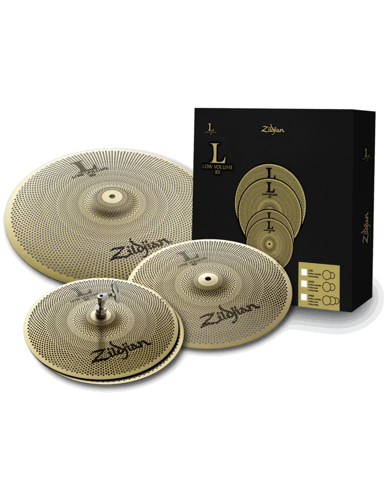  ZILDJIAN LV348 Paquete - Juego de 13"-14"-18".|MusicGoodDeal 