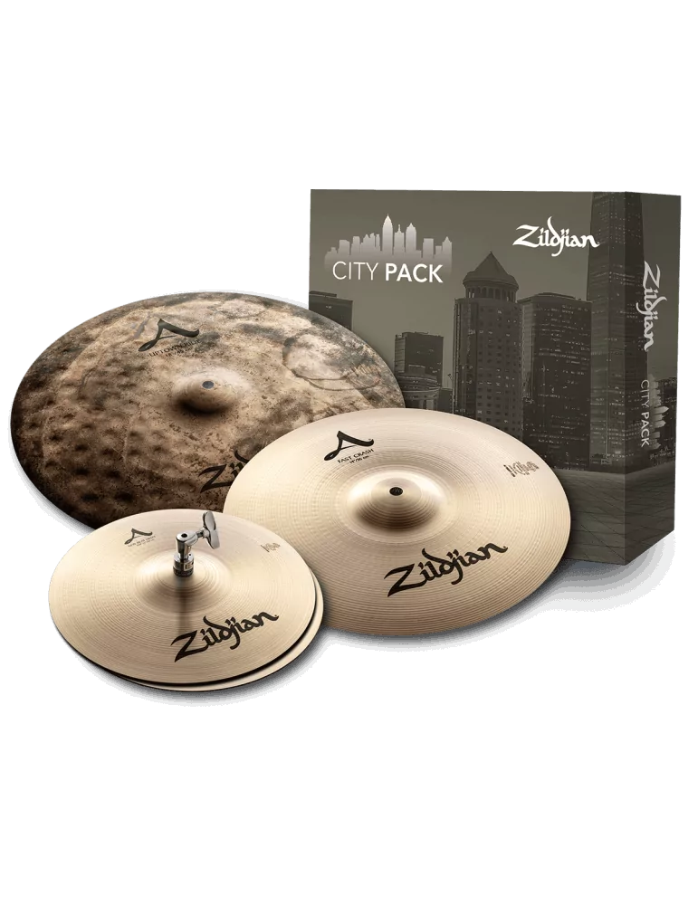  ZILDJIAN ACITYP248 Pack - Juego de ciudad 12"-14"-18"|MusicGoodDeal 