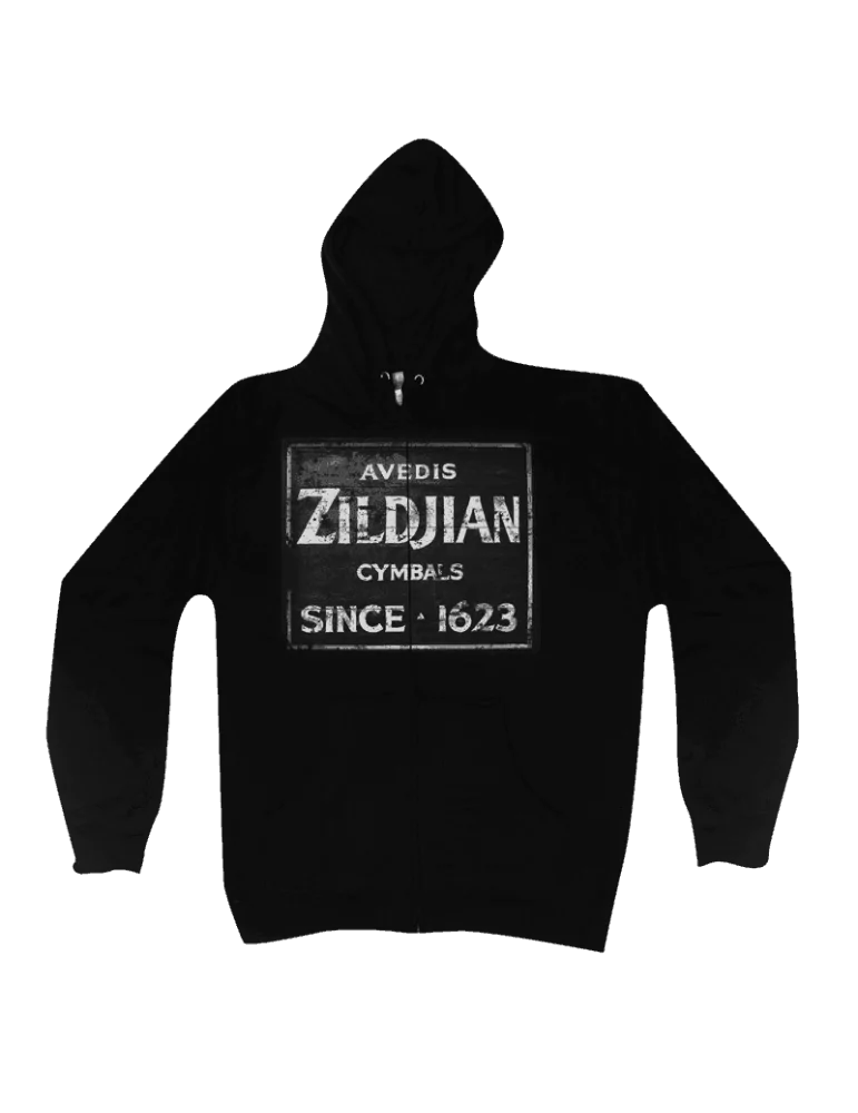  ZILDJIAN T4641 Sudadera con capucha Vintage Quincy S|MusicGoodDeal 