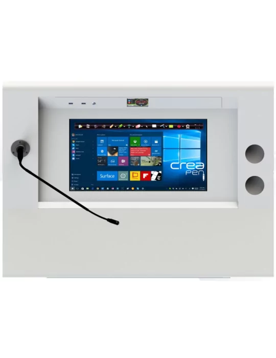 TEMAS DL24B Pupitre numerique Temas  avec minPC moniteur tactile 22'' et 43'' en façade