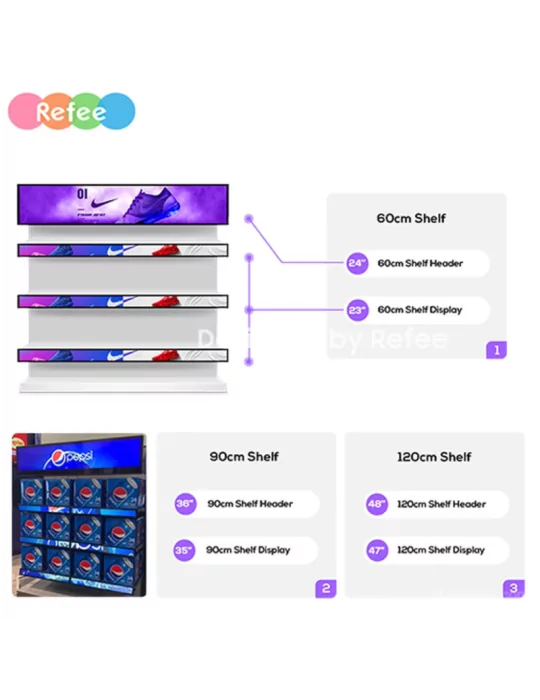 REFEE BA37AWA Ecran ultra-large 37" Refee  904x254mm