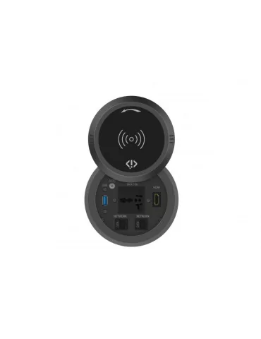 INFOBIT IBOXTW Boîte de table avec couvercle rabattable et chargeur à induction - Infobit iBox TW 2