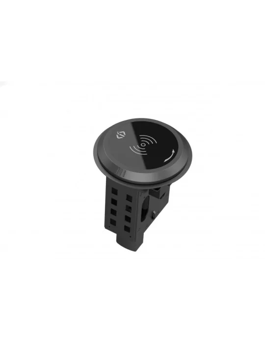 INFOBIT IBOXTW Boîte de table avec couvercle rabattable et chargeur à induction - Infobit iBox TW