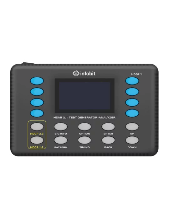 INFOBIT iTOOLSG8K Generateur/Anayliseur/Testeur de signal 8K Testeur de signal Infobit iTools G8K HDMI 2.1 8K
