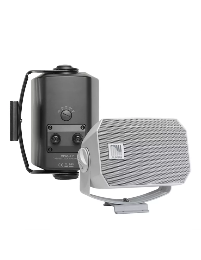 AMC VIVA4IPW Enceinte  VIVA 4IP Blanc 20W livré avec support de montage