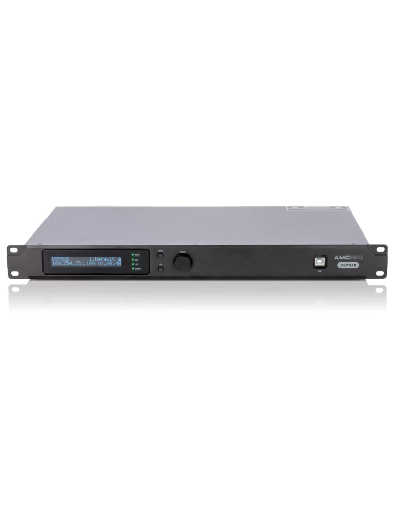 AMC DSP8X8 Processeur de signal numérique   Noir