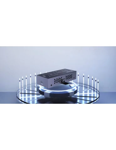 INFOBIT iTRANSDUTR22C Decodeur/Encodeur Audio Dante USB  iTrans DU-TR-22C - 2CH (TR) avec PoE Port USB-C