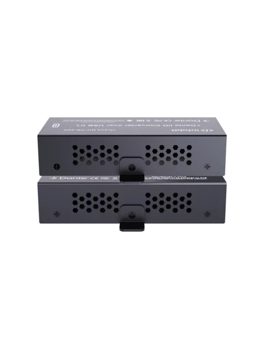 INFOBIT iTRANSDUTR22C Decodeur/Encodeur Audio Dante USB  iTrans DU-TR-22C - 2CH (TR) avec PoE Port USB-C