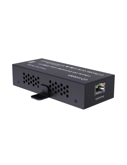 INFOBIT iTRANSDUTR22C Decodeur/Encodeur Audio Dante USB  iTrans DU-TR-22C - 2CH (TR) avec PoE Port USB-C