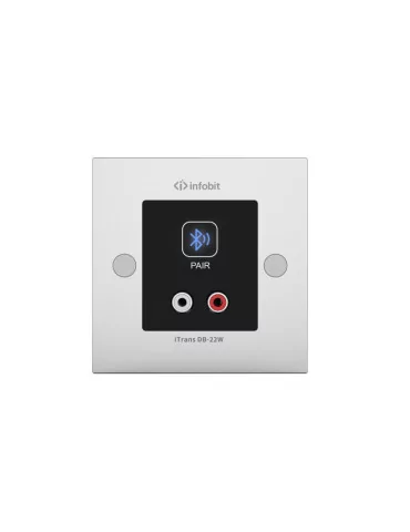 INFOBIT ITRANSDB22W Adaptateur Bluetooth Dante 2 canaux  iTrans DB-22W