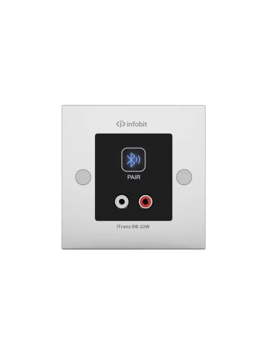 INFOBIT ITRANSDB22W Adaptateur Bluetooth Dante 2 canaux  iTrans DB-22W