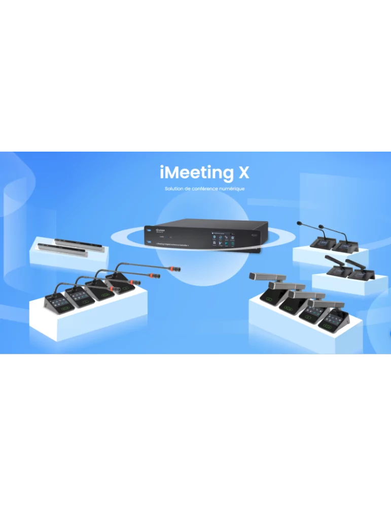 INFOBIT IMEETINGXCON Solution de controle de conférence  - iMeeting X-COn