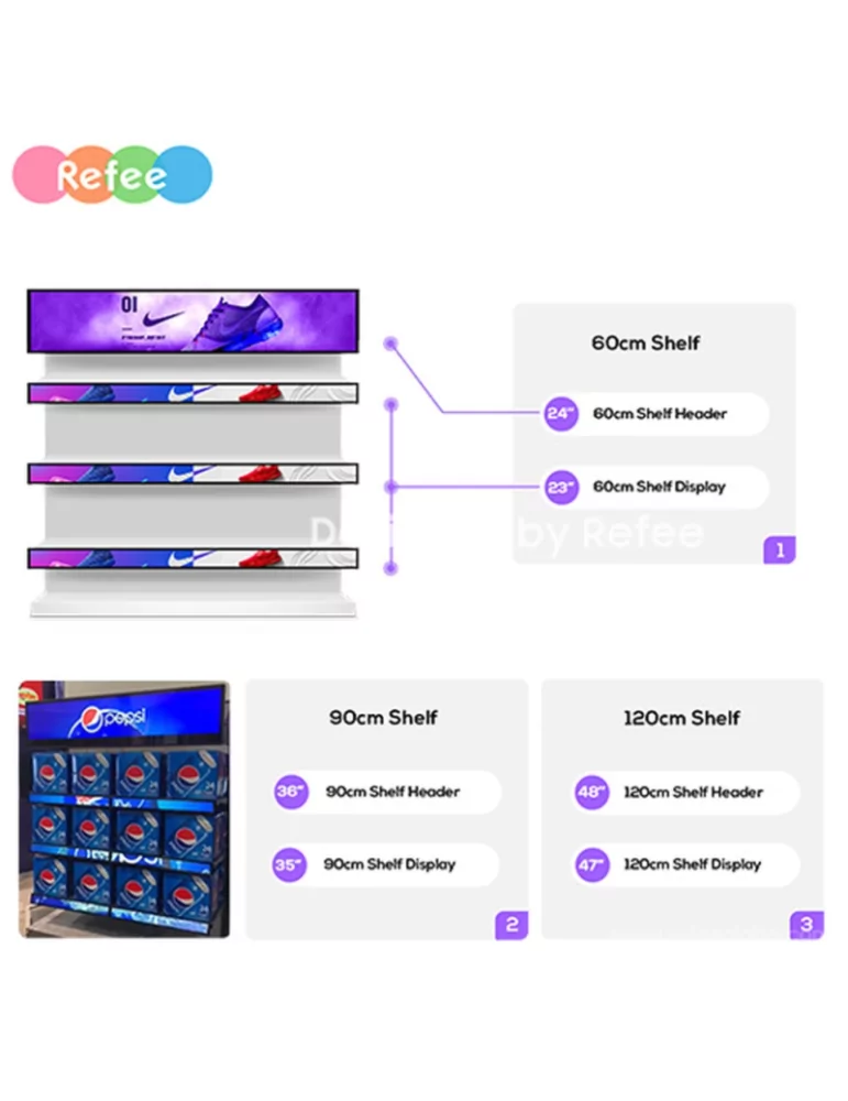 REFEE BA36AWA Ecran ultra-large 36" Refee  900x272mm