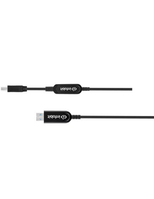 INFOBIT U31AMBM3205 Câble actif fibre optique 5m USB3.1 Type A(M) vers B(M)  U31-AMBM32-05