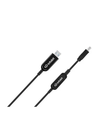 INFOBIT U31AMBM3240 Câble actif fibre optique 40m USB3.1 Type A(M) vers B(M) Infobit U31-AMBM32-40