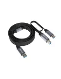 INFOBIT iCableUSBACC10AB Cordon USB 3.0 actif  iCable-USB-ACC10-AB USB-A (M) vers USB-B (M) 10m