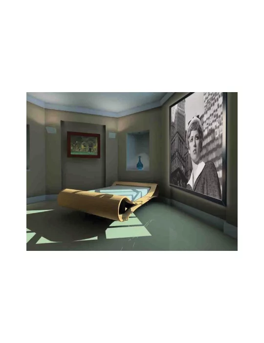 OSF B704030 Ecran de projection sur cadre  RigidScreen 400x300cm format 4/3