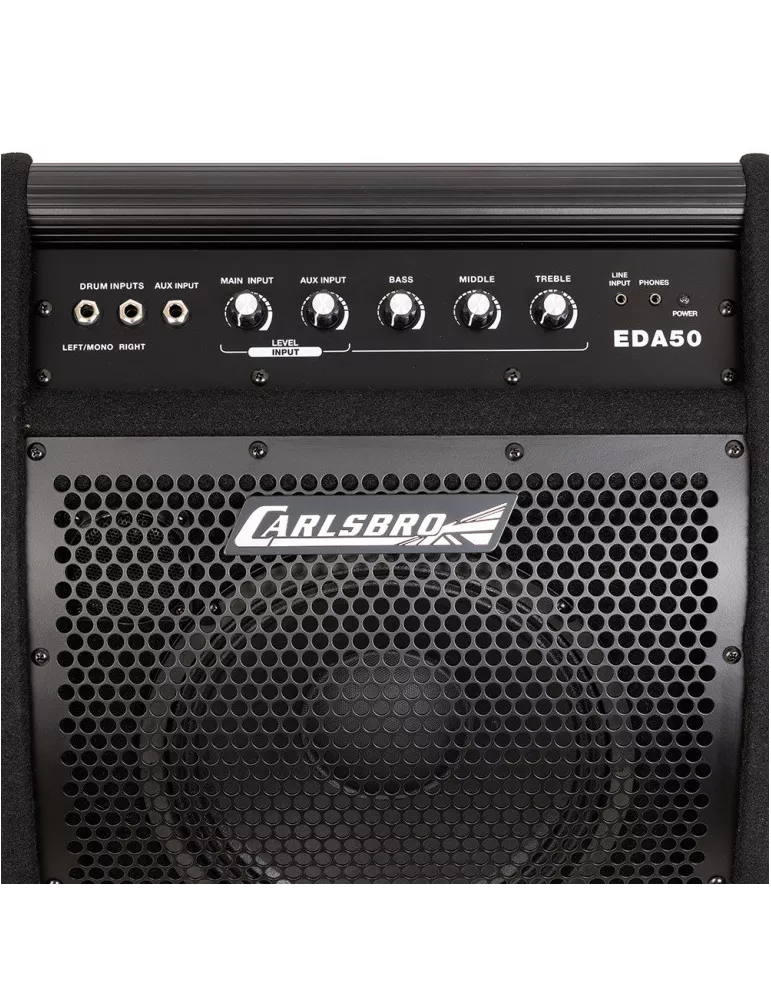  CARLSBRO EDA50 Amplificador de batería electrónico EDA50 (50 vatios)|MusicGoodDeal 