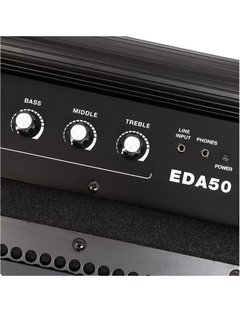  CARLSBRO EDA50 Amplificador de batería electrónico EDA50 (50 vatios)|MusicGoodDeal 