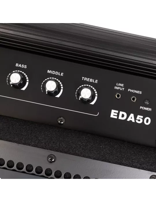  CARLSBRO EDA50 Amplificador de batería electrónico EDA50 (50 vatios)|MusicGoodDeal 