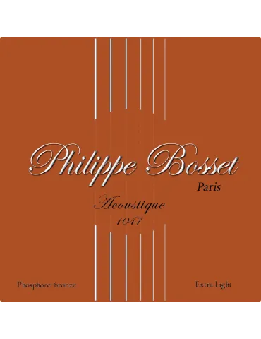  PHILIPPE BOSSET GAME P.BOSSET ACOUSTIC PH. BRONZE 10-47|MusicGoodDeal 