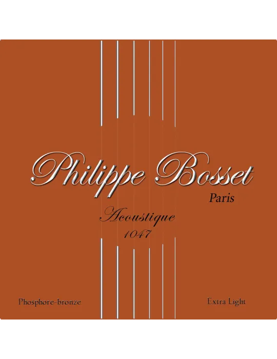  PHILIPPE BOSSET GAME P.BOSSET ACOUSTIC PH. BRONZE 10-47|MusicGoodDeal 