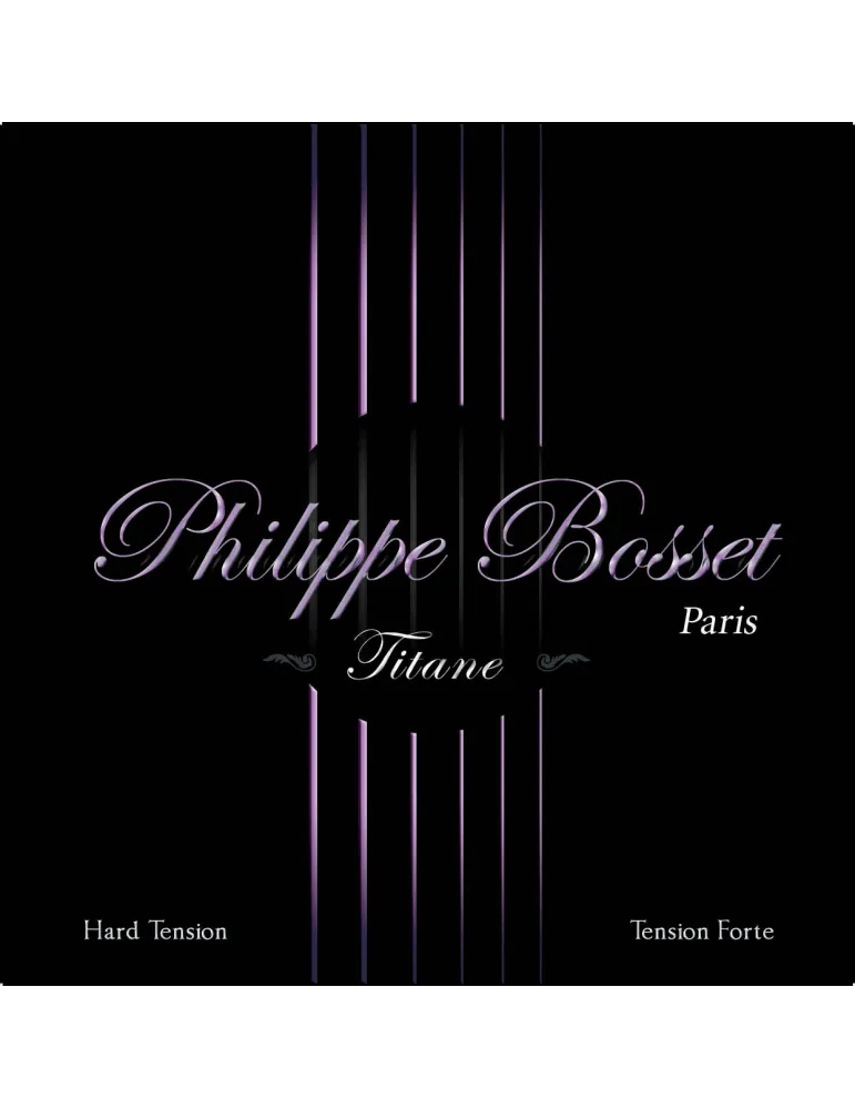  PHILIPPE BOSSET PBTITANETF JUEGO CLÁSICO BOSSET TITANIUM T.FORTE|MusicGoodDeal 