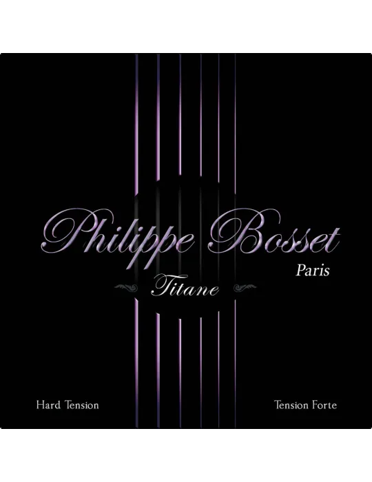  PHILIPPE BOSSET PBTITANETF JUEGO CLÁSICO BOSSET TITANIUM T.FORTE|MusicGoodDeal 