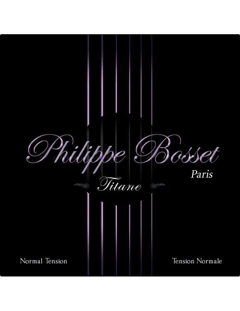  PHILIPPE BOSSET PBTITANETN JUEGO DE BOSSET CLÁSICO TITANIO T.NORMAL|MusicGoodDeal 