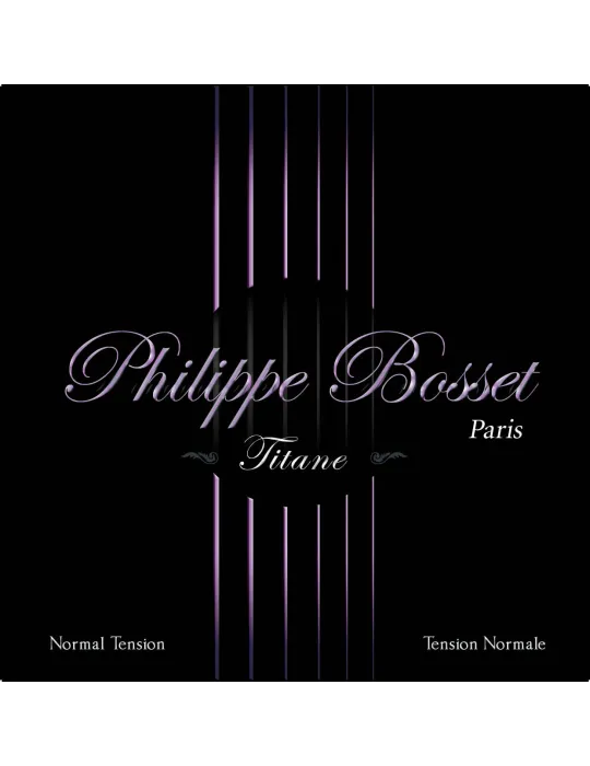  PHILIPPE BOSSET PBTITANETN JUEGO DE BOSSET CLÁSICO TITANIO T.NORMAL|MusicGoodDeal 