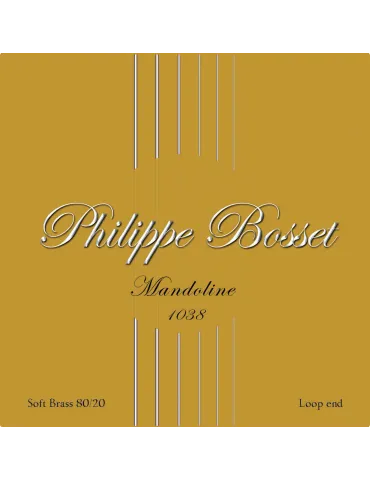  PHILIPPE BOSSET PBMAN1038 MANDOLINE LIGHT 10-38 GAME|MusicGoodDeal 
