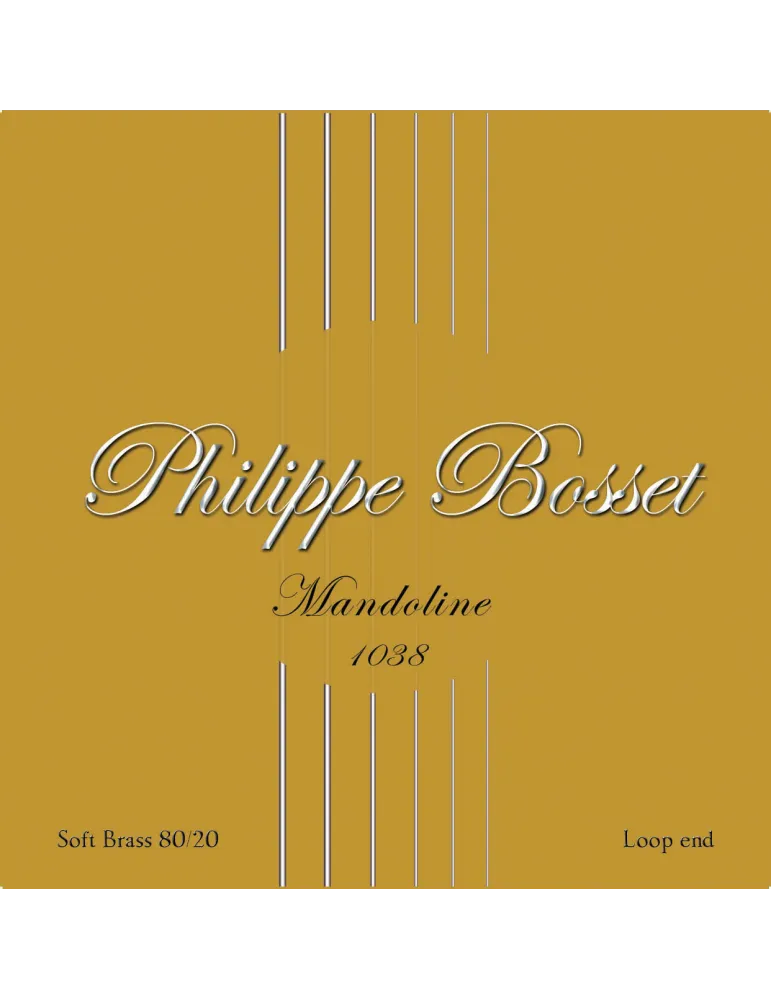  PHILIPPE BOSSET PBMAN1038 MANDOLINE LIGHT 10-38 GAME|MusicGoodDeal 