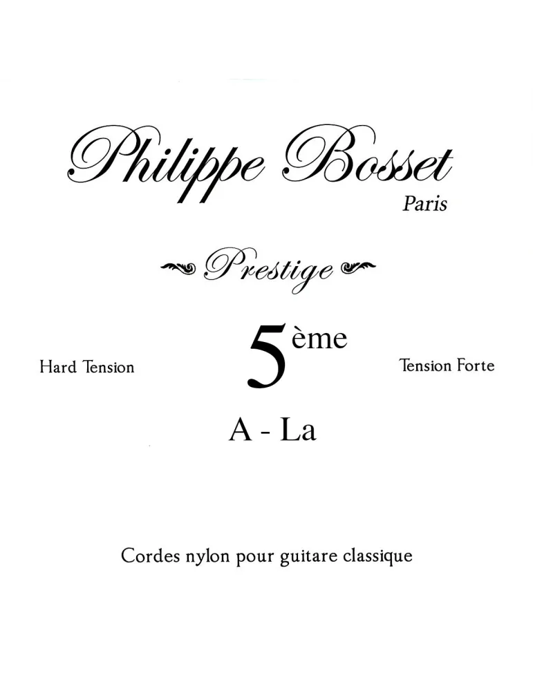 PHILIPPE BOSSET SEIL BOSSET CLASSIC PRESTIGE TF LA5|MusicGoodDeal 