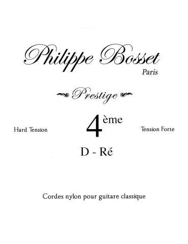  PHILIPPE BOSSET ROPE BOSSET CLASSIC PRESTIGE TF RE4|MusicGoodDeal 