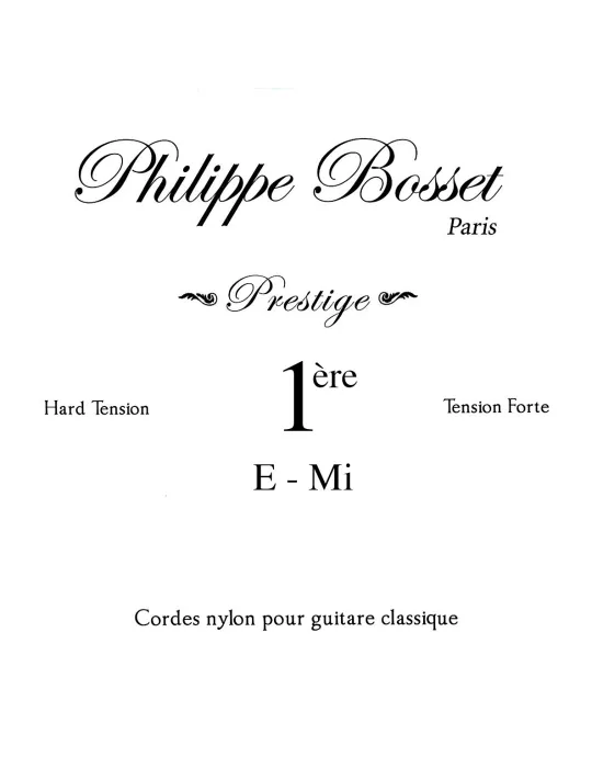  PHILIPPE BOSSET CORDE BOSSET CLASSIQUE PRESTIGE TF MI1|MusicGoodDeal 